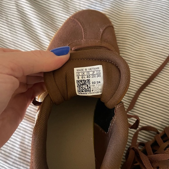 adidas VL court bold sneaker brown suede - Picture 6 of 11